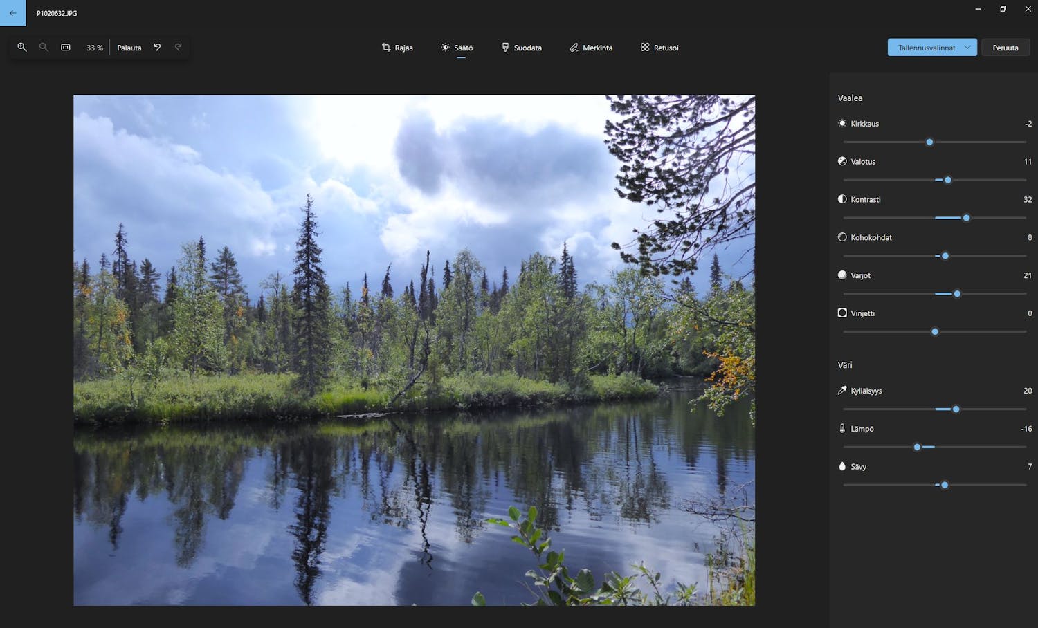 Windowsin Valokuvat Ilmaista kuvankäsittelyä Windowsissa